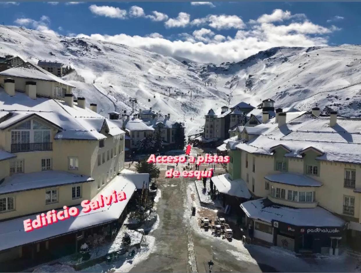 Apartamento Alpino Plaza De Andalucia A Pie De Pistas Serra Nevada Exterior foto